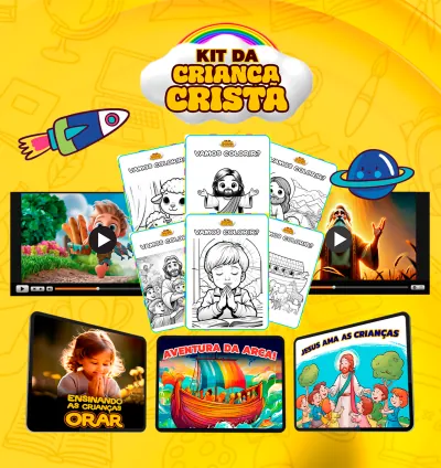 kit da criança cristã